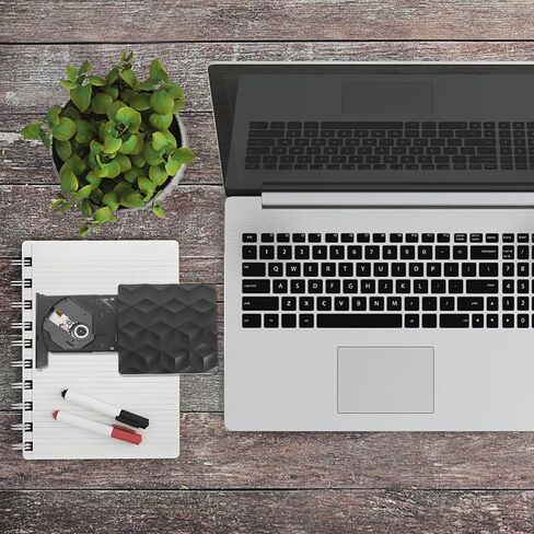 3 قطع مشغل الموقد لأجهزة الكمبيوتر المحمول الخارجية/محرك الأقراص لأجهزة الكمبيوتر المحمول من النوع c محرك الكاتب ROM محرك بلوراي الخارجي محرك إعادة كتابة مشغل الأقراص القارئ من النوع c سائق USB الكاتب CD ملاحظات ثلاثية الأبعاد بلاستيك in Kuwait