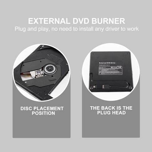 3 قطع مشغل الموقد لأجهزة الكمبيوتر المحمول الخارجية/محرك الأقراص لأجهزة الكمبيوتر المحمول من النوع c محرك الكاتب ROM محرك بلوراي الخارجي محرك إعادة كتابة مشغل الأقراص القارئ من النوع c سائق USB الكاتب CD ملاحظات ثلاثية الأبعاد بلاستيك in Kuwait