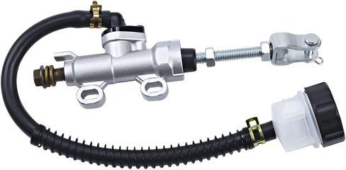 Cyleto أسطوانة الفرامل الرئيسية لـ 50cc 70cc 110cc 125cc Yerf Dog 150cc Arctic Cat 400 600 700 EFI ATV H-nda 200X ATC 250R RD400 Yamaha Raptor 660 660R سوزوكي GSXR 600 750 (فضي) in Saudi Arabia