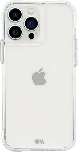 Case-Mate Tough Series iPhone 13 Pro Case Clear [10ft Drop Protection] [Wireless Charging Compatible] Case for Apple iPhone 13 Pro 6.1" - Shockproof Slim Cover with Anti Yellow & Anti Scratch Tech in Saudi Arabia