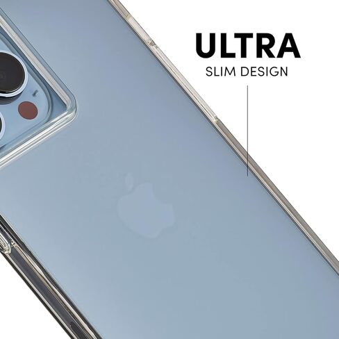 Case-Mate Tough Series iPhone 13 Pro Case Clear [10ft Drop Protection] [Wireless Charging Compatible] Case for Apple iPhone 13 Pro 6.1" - Shockproof Slim Cover with Anti Yellow & Anti Scratch Tech in Saudi Arabia