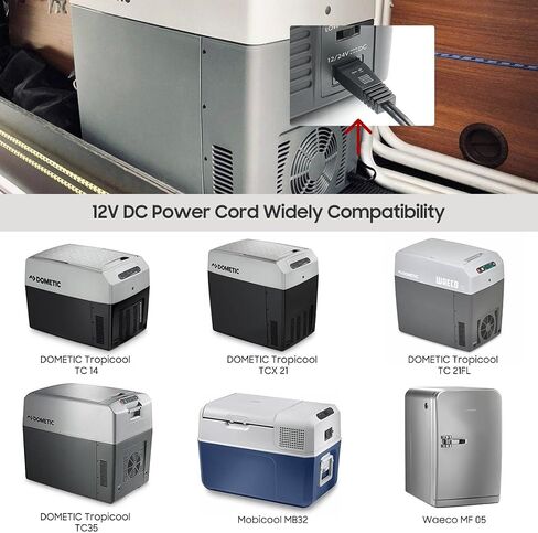 12V Mini Fridge Adapter Compatible with Juggernog Edition GF15232 COD Call of Duty Black Ops 3 CallofDuty BlackOps III idea Planet EF8228 Cooler Dometic Mobicool Waeco Cristal Power Supply Cord in Saudi Arabia