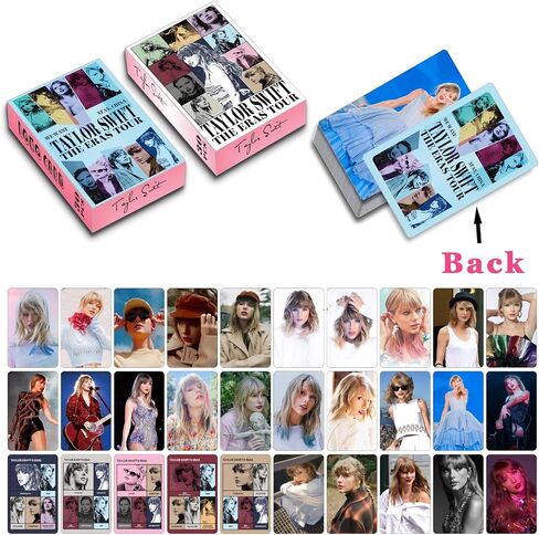 Music Singer Taylor Album Merch 30 Pcs Lomo Cards Singer Photocards for Fan Collections Set Dorm Decor Merchandise Gifts for Teen Girls Women (10 Grids 30 Pieces) in Saudi Arabia