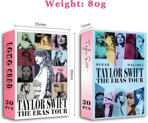 Music Singer Taylor Album Merch 30 Pcs Lomo Cards Singer Photocards for Fan Collections Set Dorm Decor Merchandise Gifts for Teen Girls Women (10 Grids 30 Pieces) in Saudi Arabia