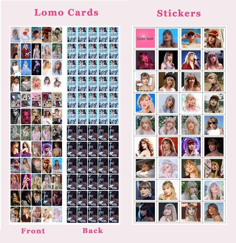 Music Singer Taylor Album Merch 30 Pcs Lomo Cards Singer Photocards for Fan Collections Set Dorm Decor Merchandise Gifts for Teen Girls Women (10 Grids 30 Pieces) in Saudi Arabia