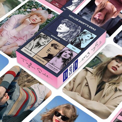Music Singer Taylor Album Merch 30 Pcs Lomo Cards Singer Photocards for Fan Collections Set Dorm Decor Merchandise Gifts for Teen Girls Women (10 Grids 30 Pieces) in Saudi Arabia