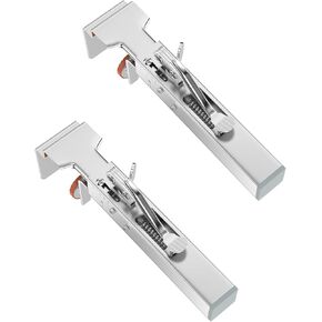Adjustable Drawer Fixing Clamp, Stainless Steel Cabinet Hardware Jig, Universal Drawer Front Installation Clamps, Cabinet Clamps For Installing Cabinets and Drawer - 2 Pack