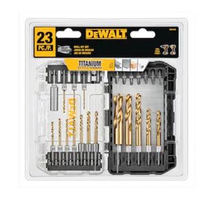23 Piece DEWALT Drill BIT Set