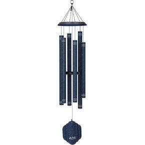 Arabesque by Wind River - 50 inch Onyx Wind Chime for Patio, Backyard, Garden, and Outdoor décor (Aluminum Chime) Made in The USA