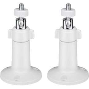 2 Pack Wall Mount Compatible with eufyCam 2C/2C Pro, 2/2 Pro, 3C/S300, 3/S330,SoloCam S220/C210, Adjustable 360°Rotation Security Bracket with 1/4" Screw Eufycam Wall Mounts