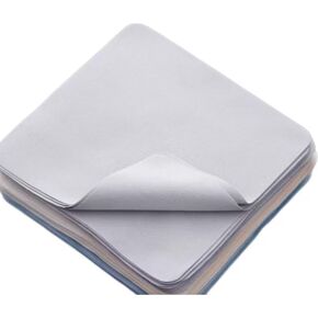Suede Cleaning Cloths for Electronics (6 Pack) - Cleans Lenses, Glasses, Screens, and More