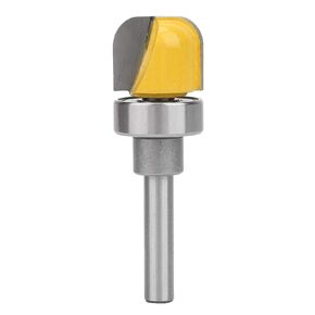 1/4 Shank 3/4 Diameter Bowl & Tray Template Router Bit Woodwork Cutter,Shank Bowl and Tray Template Router with Ball Bearing Dish Carving Router Bits Wood Cutter Woodworking Tool