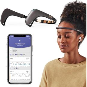 MUSE 2: The Brain Sensing Headband USB-C- EEG MUSE Headband Meditation Tracker - Multi Sensor Biofeedback Devices for Home Use with Responsive Sound Feedback Guidance - Neurofeedback Devices