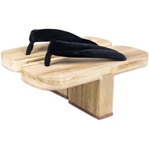 Japanese Style Cosplay Sandal Clogs Wooden Slippers Ninja Flip Flop Geta Sandal Clogs One Tooth Geta Sandals