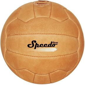 Vintage Soccer Ball Antique Leather Football Size 5