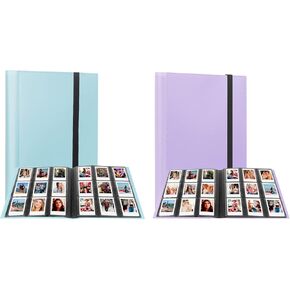 2 Packs 432 Pockets Photo Album for Fujifilm Instax Mini Camera, Polaroid Snap PIC-300 Z2300 Instant Camera, 2x3 Photo Album Book for Fujifilm Instax Mini 11 9 Evo 90 70 40 8 7 LiPlay Instant Camera