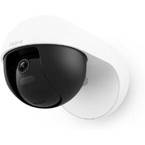 Noorio 4K 8MP Outdoor Security Camera, 5G/2.4GHz WiFi 6 PTZ Floodlight Camera for Home Security, Human/Vehicle/Pet Detection, Color Night Vision, Two-Way Talk, 24/7 Recording, 16X Zoom, Local Storage