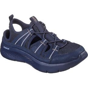 Skechers Women's Closed Toe Fisherman Sandal, Navy, 7
