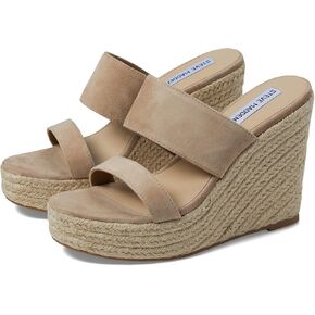 Steve Madden Sunrise Wedge Sandal Tan Suede 11 M