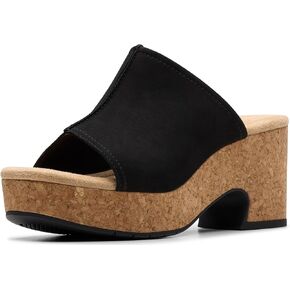 Clarks Women's Nerisa Vine Cork Wedge Sandal