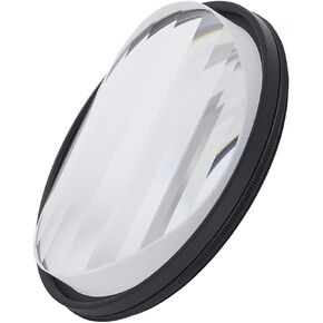 Linear Glass Prism Camera Filter, MRC Coating, Layering Effect, for Portrait Landscape Photography. (67mm)