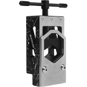 BUCKLOS Bike Saw Guide for Mountain Road Bike Fork Steerer Seat Post Handlebar Carbon Fiber Aluminium Alloy Tubes Cutting Tool, Adjustable Cycling Repair Parts Bicycle Saw Guide for Tube Cutting