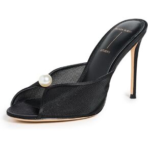 Black Suede Studio Women's Sadie 100 Sandals