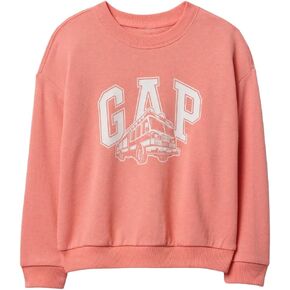 GAP Baby Boys' Oversized Logo Crew