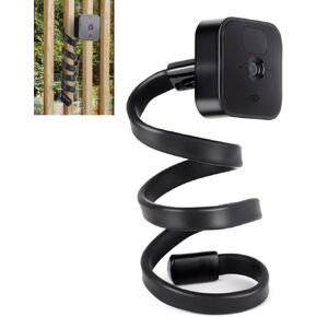 Tonton Flexible Twist Mount for Blink Outdoor 4 (4th Gen) / (3rd Gen), Blink Mini, Blink XT, XT2, 20.5in Gooseneck Blink Camera Mount, No-Drill, Tool-Free Adjustable Camera Holder (1 Pack, Black)