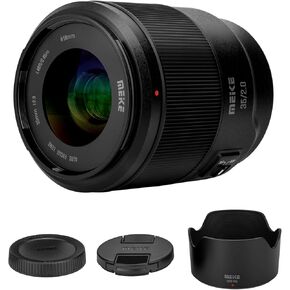 Meike 50mm F1.8 Full Frame STM Auto Focus Prime Lens for Sony E Mount Mirrorless Cameras: A9,A7IV A7III, A7II, A7R3, A7R4,A7C,A7CII A6400,A6700,etc