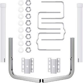 KUAFU Boat Trailer Guide with PVC Pipes for Ski Boat Fishing Boat or Sailboat Trailer Compatible with Frames up to 3" w x 4-1/4" H