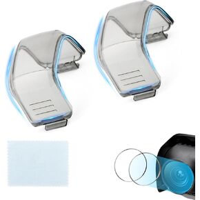 2 pcs for DJI NEO Lens Cover Drone Gimbal Protector Lens for DJI NEO Anti-Scratch Protective Lens Accessorie (with Lens Protective Film*2)