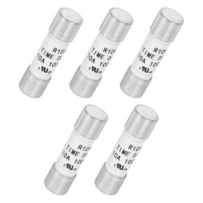 MECCANIXITY 1000V 32A Time Delay Fuse Ceramic Fuses Generic Current Limiting Protection Time Delay Cartridge Fuse for Photovoltaic Solar Systems DIY Inverter Circuit Board Glass Fuses 5 Pack