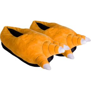 Odd Sox, Chicken Feet Slippers, Fun Fuzzy Novelty