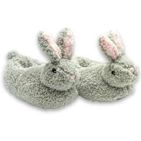 Bright Line Eating Toddlers Bunny Slippers, Kids House Shoes for Toddlers, Bunny House Shoes