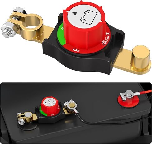 Remote Battery Disconnect Switch Battery 12V 240A Kill Switch Battery Cut Off Switch 12V Car Battery Disconnect Auto Anti Theft Kill Switch for Cars, Trucks, RVs, Boats in Saudi Arabia