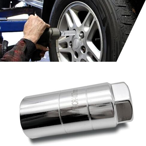 1 PC Car Oil Pressure Sensor Detach Tool, 3/8" 45# Steel Drive Deep Design Oil Pressure Sending Socket, 3" Oil Pressure Sending Device Fits 1" + 1 1/16" Switches, Wheel Key Parts (Black) in Saudi Arabia