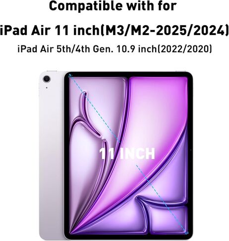 for iPad Air 11 Inch Case 2024, Waterproof Case for iPad Air 11 Inch M2 (6th Generation), Full Body Protection Case for iPad Air 5th/4th Gen (2022/2020) with Pencil Holder in Kuwait
