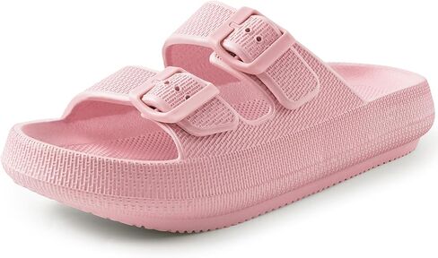 Women Adjustable Buckle Sandals Slippers woman Summer Outdoor Slippers Slides Non Slip Shower Shoes in Kuwait