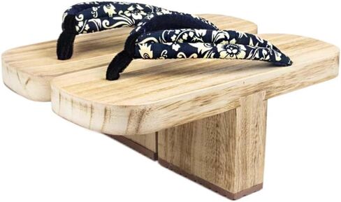 Japanese Style Cosplay Sandal Clogs Wooden Slippers Ninja Flip Flop Geta Sandal Clogs One Tooth Geta Sandals in Kuwait