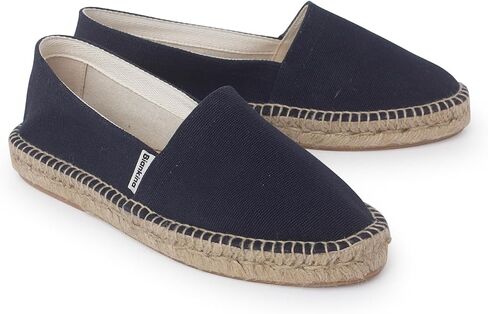 Mila Espadrille Flats: Sustainable, Vegan, Classic Style. Made in Spain in Saudi Arabia