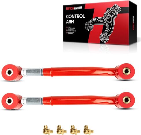 Torchbeam 2pcs Rear Lower Control Arms, Front Suspension Kit Fit for Suburban 1500 2500, Tahoe, Yukon, Avalanche, Escalade 2000-2006, H2 2000-2009, Replace for GMSUV-00-06-202 in Saudi Arabia