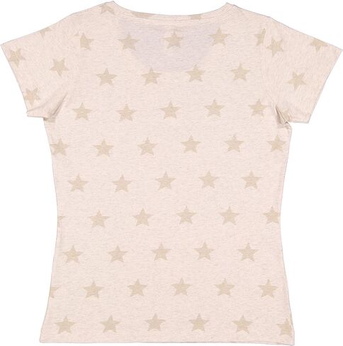 Ladies Combed Ringspun Cotton Five Star Scoop Neck Tee (3629) in Saudi Arabia