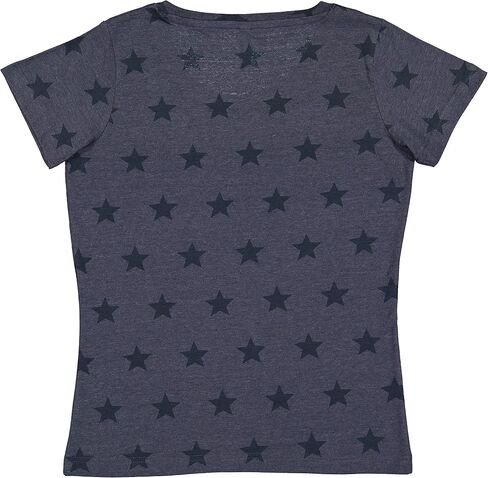 Ladies Combed Ringspun Cotton Five Star Scoop Neck Tee (3629) in Saudi Arabia