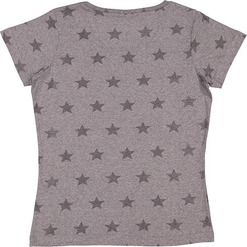 Ladies Combed Ringspun Cotton Five Star Scoop Neck Tee (3629) in Saudi Arabia