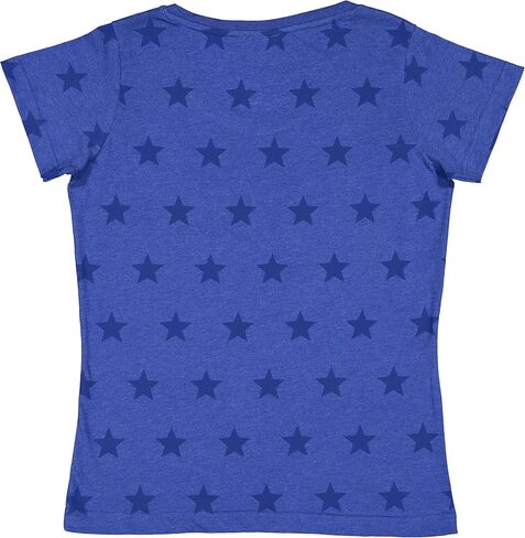 Ladies Combed Ringspun Cotton Five Star Scoop Neck Tee (3629) in Saudi Arabia