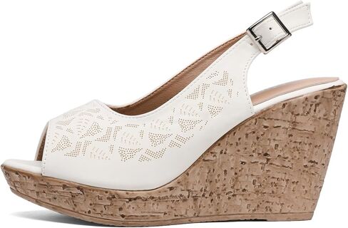 Mintzice Women's Peep Fee Peep Ide غير رسمي مريح مريح قابلة للتعديل قابلة للتعديل in Kuwait