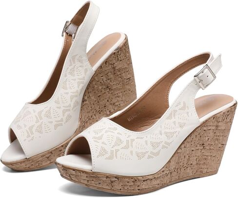 Mintzice Women's Peep Fee Peep Ide غير رسمي مريح مريح قابلة للتعديل قابلة للتعديل in Kuwait