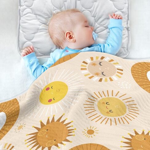 Swaddle Blanket for Cute Dogs Siberian Husky Baby Receiving Blanket Muslin Baby Swaddles Soft Cotton Breathable Nursery Blankets for Unisex Boys and Girls 30x40 Inch in Kuwait