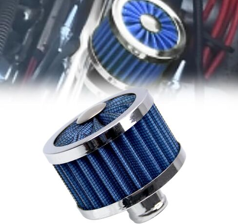 23MM High Flow Vent Valve Cover Breather Filter Universal Car Air Filter Cold Air Intake Filter Small Air Filter Breather Universal Air Vent Cover BLACK in Saudi Arabia
